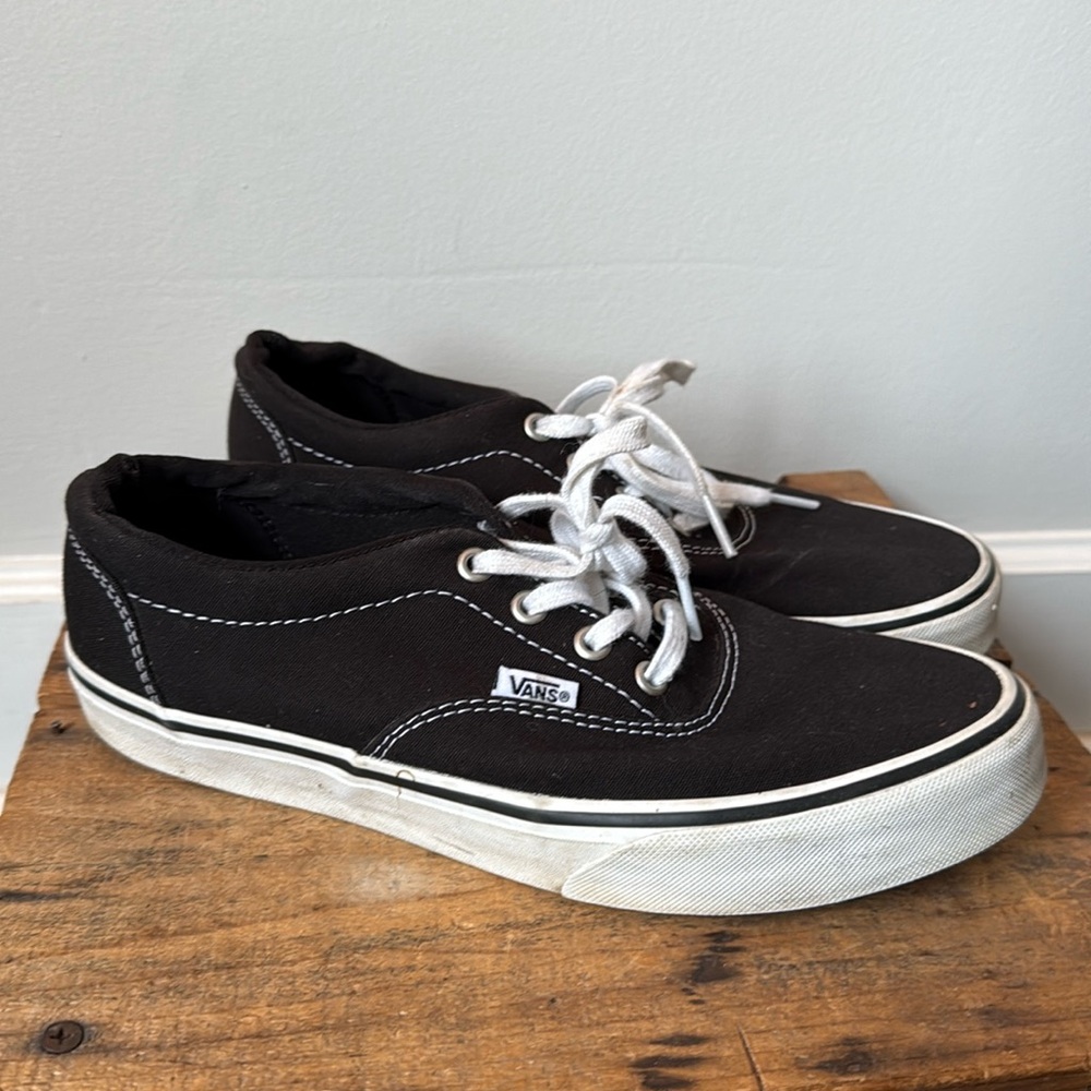Vans Doheny Black Sneakers W9 M7.5